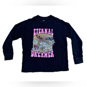 Bluenotes Womens Butterfly Floral Tee Shirt